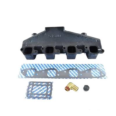 Rareelectrical - Cast Iron Exhaust Manifold Compatible With Omc/Volvo Penta Volvo Penta V8 7.4L 1993-2007 Center