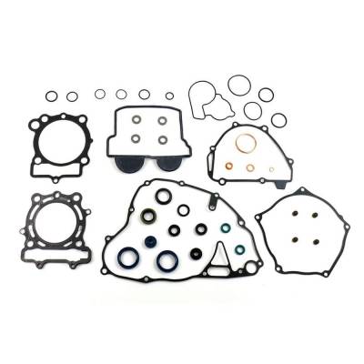 Rareelectrical - Complete Complete Gasket Kit With Oil Seals Compatible With 2017-2019 Kawasaki Kx250f Kxf250 250Cc