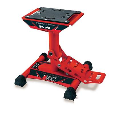 Rareelectrical - Ls1 Mini Lift Stand Red Compatible With Motocross Dirt Bike Off-Road Enduro Mx Motorcycle