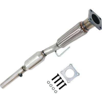 Rareelectrical - Direct-Fit Cat Converter Compatible With 2005-2014 Volkswagen Jetta Beetle 1.8L 4-Cyl Dohc 20V Turbo