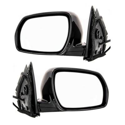 Rareelectrical - New Door Mirrors Pair Fits Nissan Murano 2007 96302Cb800 96301Cb800 Ni1321182