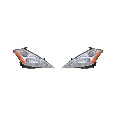 Rareelectrical - New Headlight Pair Fits Nissan Murano 2003-2007 Ni2503155 26060-Ca10a 26060Ca10a