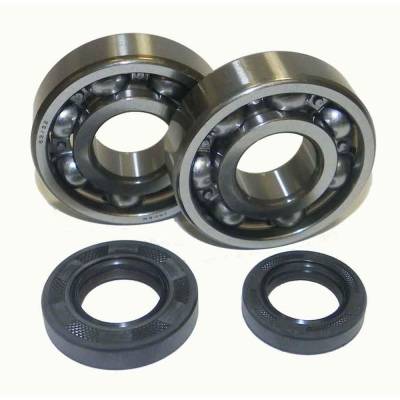 Rareelectrical - Crankshaft Main Bearing And Oil Seal Rebuild Kit Compatible With 1985-2002 Honda Cr80r Cr80rb