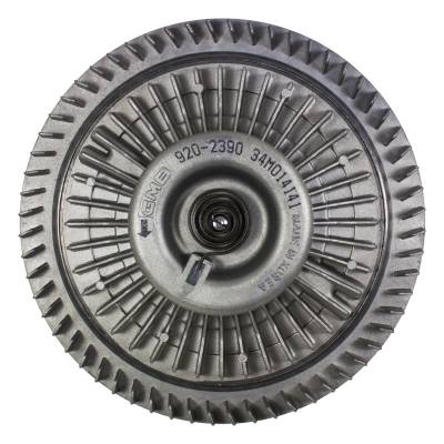Rareelectrical - Fan Clutch Compatible With Jeep Wrangler Jk Unlimited 2007-2011 3.8L V6 Reverse Rotation Coil Spring