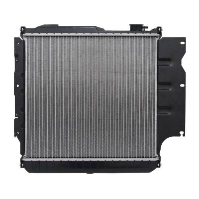 Rareelectrical - Radiator Compatible With 2005-2006 Jeep Wrangler 4.0L Inline 6 Cylinder 2.4L L4 Quick Disconnect
