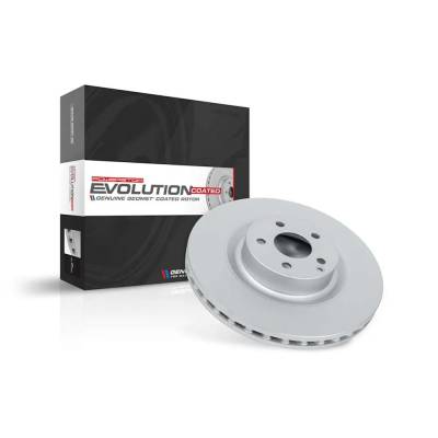 Rareelectrical - New Geomet Coated Brake Disc Compatible With Cadillac Chevrolet Silverado 1500 Custom 6 Cyl 4.3L