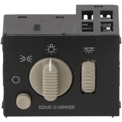Rareelectrical - New 9 Terminal Headlight Switch Compatible With Chevrolet Gmc Sierra 1500 Sle 8 Cyl 5.3L Silverado