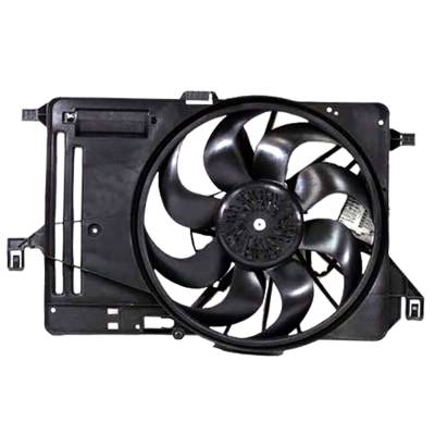 Rareelectrical - Radiator Cooling Fan Assembly Fits 2015-2018 Ford Focus 1.0L OEM Cv6z-8C607-L Cv6z8c607l Pa+Gf