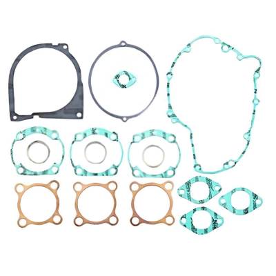 Rareelectrical - New Full Gasket Kit Compatible With 1972-1974 Kawasaki H2-A H2-B Mach Iv 750 Inline-3 Air-Cooled