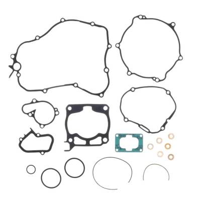 Rareelectrical - New Full Engine Gasket Set Compatible With 2005-2021 Yamaha Yz125 124Cc 2-Stroke Liquid-Cooled