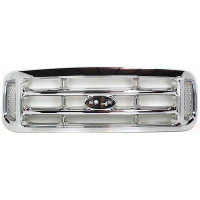 Rareelectrical - New Cross Bar Grille Assembly Compatible With Ford F-250 Super Duty Xl 8 Cyl 5.4L F-350 Super Duty