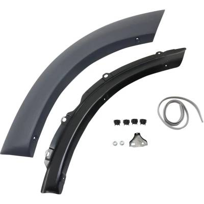 Rareelectrical - New Left Rear Fender Trim Compatible With Toyota Rav4 Base Rav4 L Rav4 Sport 2001-2005 By To1508101