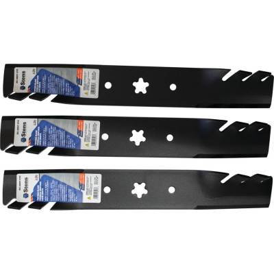 Rareelectrical - Toothed Blade Compatible With Craftsman Husqvarna Yth24k48 Yth2248 Gth2448t Yta24v48 Poulan Pro Ayp