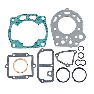 Rareelectrical - Gasket Kit Compatible With 1990-1991 Kawasaki Kx125 124Cc 2-Stroke Liquid-Cooled Motocross 54Mm Bore