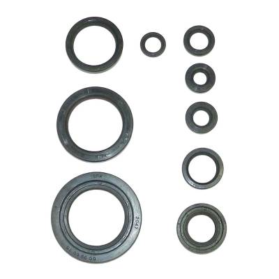 Rareelectrical - Engine Seal Kit Compatible With 2006-2014 Honda Trx450r Trx450er Sportrax 449Cc Dohc 4-Valve Atv