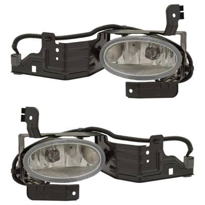Rareelectrical - New Pair Of Daytime Running Lights Compatible With Honda Accord 2.4L 3.5L 2011 2012 By Part Numbers