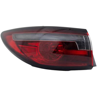 Rareelectrical - Tail Light Compatible With 2018-2021 Mazda 6 2.5L I4 Py-Vps Left Driver Side 250Hp Replaces