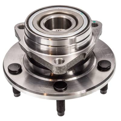 Rareelectrical - Front Hub Bearing Assembly Compatible With 1994-1999 Dodge Ram 1500 Van 3-Lug Without Abs 52008220