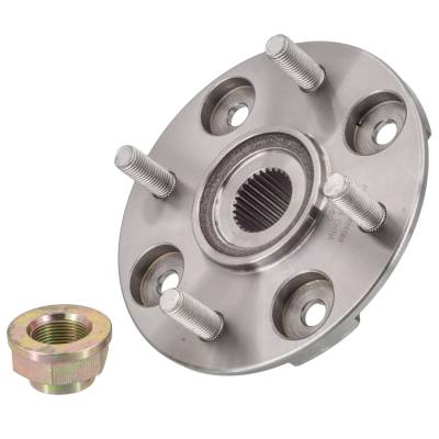 Rareelectrical - Rear Spindle Hub Assembly Compatible With 1990-1997 Honda Accord 1997-1997 Acura Cl Fwd 4-Lug No Abs