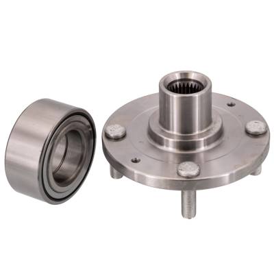 Rareelectrical - Rear Spindle Hub Assembly Compatible With 1999-2001 Hyundai Sonata 2001-2001 Kia Magentis 2001-2001