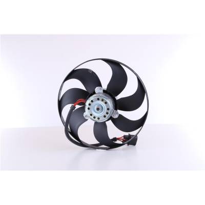 Rareelectrical - Engine Cooling Fan Motor Assembly Compatible With 2006-2010 Volkswagen Beetle 2.5L L5 1C0959455e