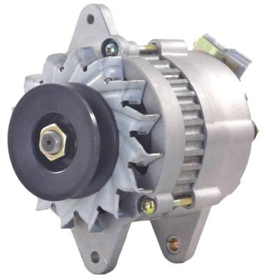 Rareelectrical - New Alternator Compatible With Ex120-2 Ex120-3 Excavator Isuzu 4Bd1t 3.9L 4Bg1 4.6L Diesel