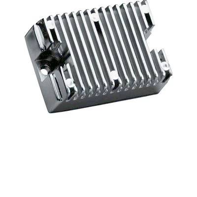 Rareelectrical - New Chrome Rectifier Regulator Compatible With Harley Davidson Big Twin 17.8A 7451075A 7451279A