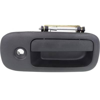 Rareelectrical - Rear Passenger Side Exterior Door Handle Compatible With 2010-2023 Gmc Savana Textured Black With