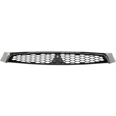 Rareelectrical - New Textured Black Grille Assembly Compatible With Mitsubishi Lancer Sel 4 Cyl 2.4L Lancer De 4 Cyl