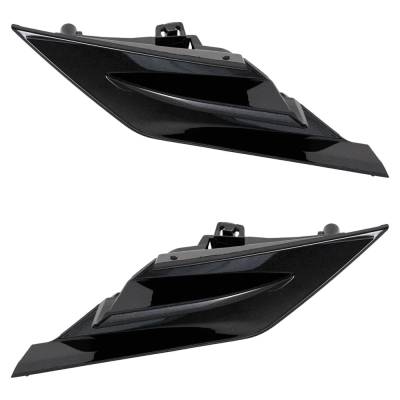 Rareelectrical - New Pair Of Grille Trim Compatible With Toyota Camry Hybrid Le 4 Cyl 2.5L Camry Le 4 Cyl 2.5L