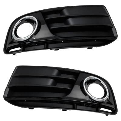 Rareelectrical - Front Left And Front Right Fog Light Trim Compatible With Audi Q5 Hybrid Prestige 4 Cyl 2.0L Q5