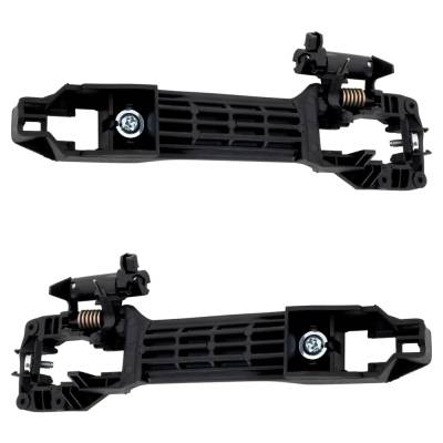 Rareelectrical - Front Driver And Passenger Side Exterior Door Handle Compatible With 2002-2010 Toyota Camry Lexus