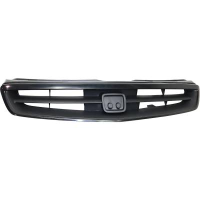 Rareelectrical - New Paintable Grille Assembly Compatible With Honda Civic Dx 4 Cyl 1.6L Civic Ex 4 Cyl 1.6L Civic Hx