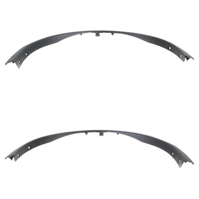 Rareelectrical - New Front Left And Front Right Fender Trim Compatible With Nissan Rogue Special Edition 4 Cyl 2.5L