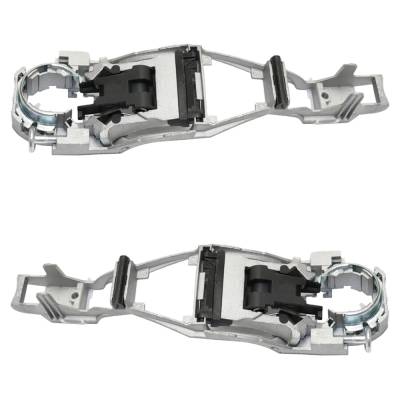 Rareelectrical - Set Of 2 Rear Exterior Door Handle Compatible With 1999-2005 Volkswagen Golf Volkswagen Jetta