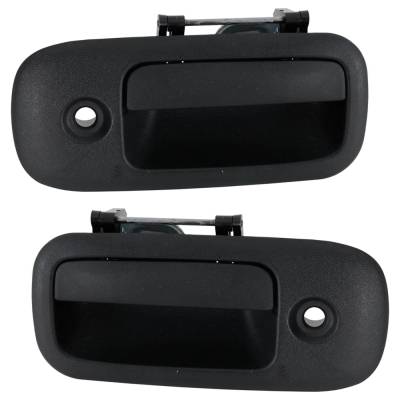 Rareelectrical - New Front Left And Right Exterior Door Handle Compatible With 2003-2009 Chevrolet C4500 Chevrolet