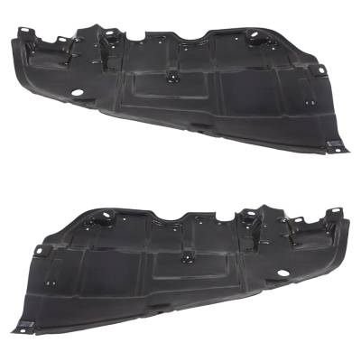 Rareelectrical - New Engine Under Cover Fits 2009-2012 Lexus Es350 Left And Right 3.5L V6 Bolt-On OEM 5144133120