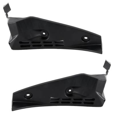 Rareelectrical - New Rear Left And Rear Right Bumper Bracket Compatible With Toyota Prius C Persona Series 4 Cyl 1.5L