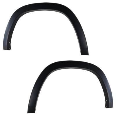 Rareelectrical - New Rear Left And Rear Right Fender Trim Compatible With Ram 1500 Tradesman 8 Cyl 5.7L 1500 Sport 6
