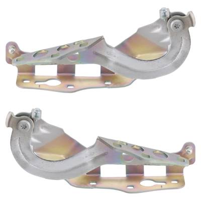 Rareelectrical - New Pair Of Hood Hinge Compatible With Mercedes Benz C300 Base 4 Cyl 2.0L C43 Amg 4Matic 6 Cyl 3.0L