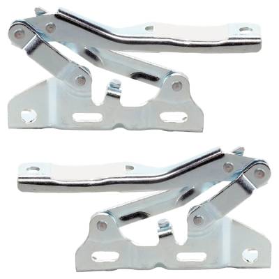 Rareelectrical - New Pair Of Hood Hinge Compatible With Hyundai Santa Cruz Ultimate 4 Cyl 2.5L Santa Cruz Night 4 Cyl