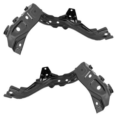 Rareelectrical - New Pair Of Radiator Support Bracket Compatible With Subaru Forester Touring 4 Cyl 2.5L Forester