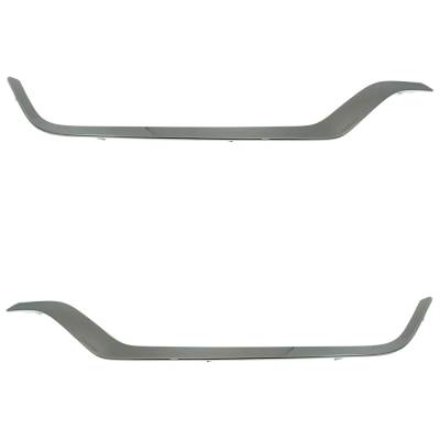 Rareelectrical - New Pair Of Grille Trim Compatible With Lincoln Mkx Black Label 6 Cyl 3.7L Mkx Premiere 6 Cyl 3.7L