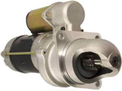 Rareelectrical - Starter Compatible With Case 584D 585C 585D 586C 586D Forklift D-188 4-Cyl 3.1L Diesel 1975-1988 Wet