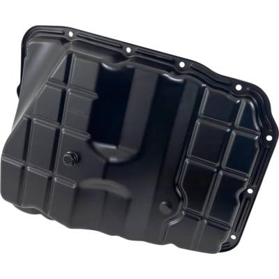 Rareelectrical - New Steel Transmission Pan Compatible With Ram 3500 St 8 Cyl 6.4L 2500 Laramie 8 Cyl 6.4L 3500