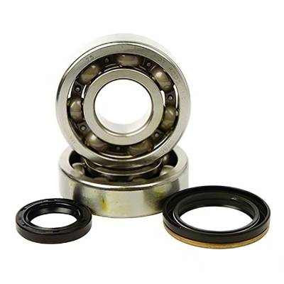 Rareelectrical - New Crankshaft Main Bearing And Oil Seal Rebuild Kit Compatible With 1995-1998 Suzuki Rmx 250 Rmx250