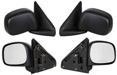 Rareelectrical - New Left Driver & Right Passenger Side Door Mirror Compatible With 2002-2009 Dodge Ram 1500 Dodge