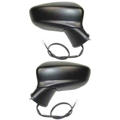 Rareelectrical - New Pair Mirror Compatible With Mazda 6 Touring 2.5L 2014 2015 2016 By Ma1321177 Ghp9-69-1N1a-51