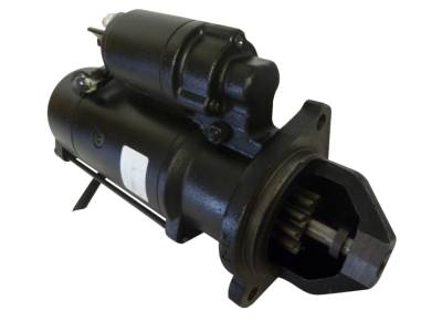 Rareelectrical - New 24V 4Kw Plgr Starter Motor Compatible With Jcb 411 412S 413K 416 417 419S Wheel Loader Dieselmax