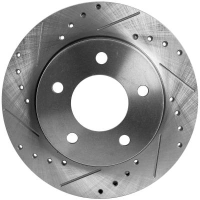 Rareelectrical - New Solid Brake Disc Compatible With Mazda 3 Sport Gs 4 Cyl 2.0L 3 Sport Gx 4 Cyl 2.0L 3 Gx 4 Cyl